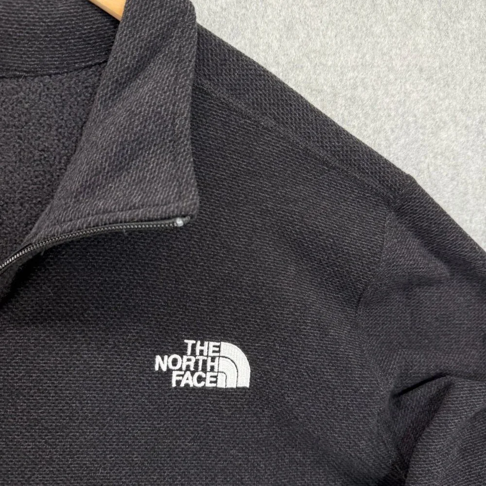 The North Face Mens XXL Black Fleece Pullover‎ 1/4 Zip Warm Casual Outdoor Layer